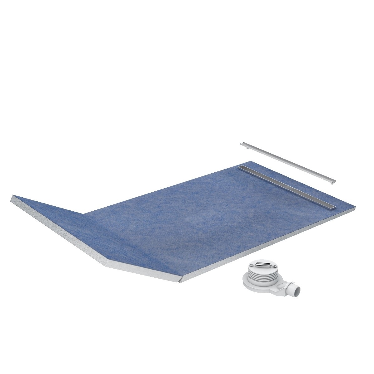 Schedpol Base drain de douche 80 cm 10.113/OLSL