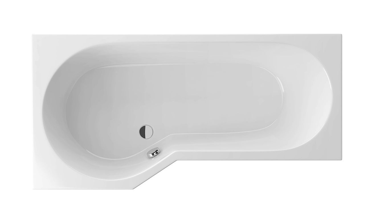 Excellent Be Spot baignoire d’angle 160x80 cm côté gauche blanc WAEX.BSL16WH