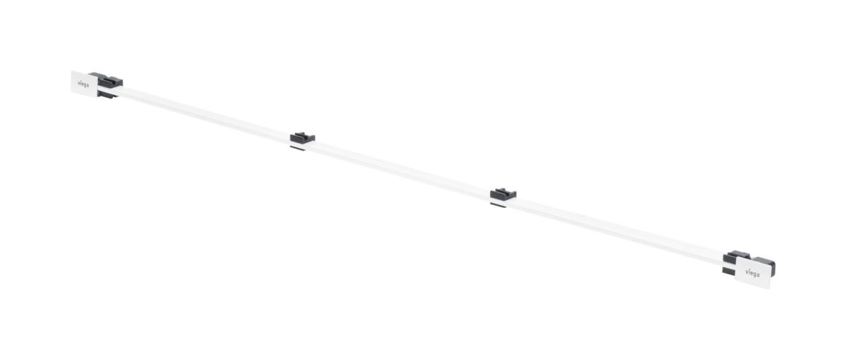 Viega Advantix grille d'évacuation de douche 120 cm blanc 736590