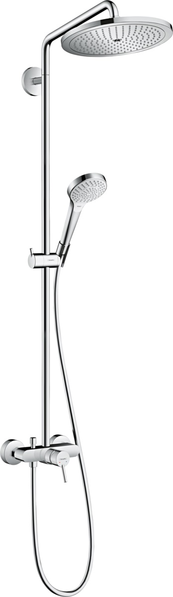 Hansgrohe Croma ensemble de douche mural chrome 26791000