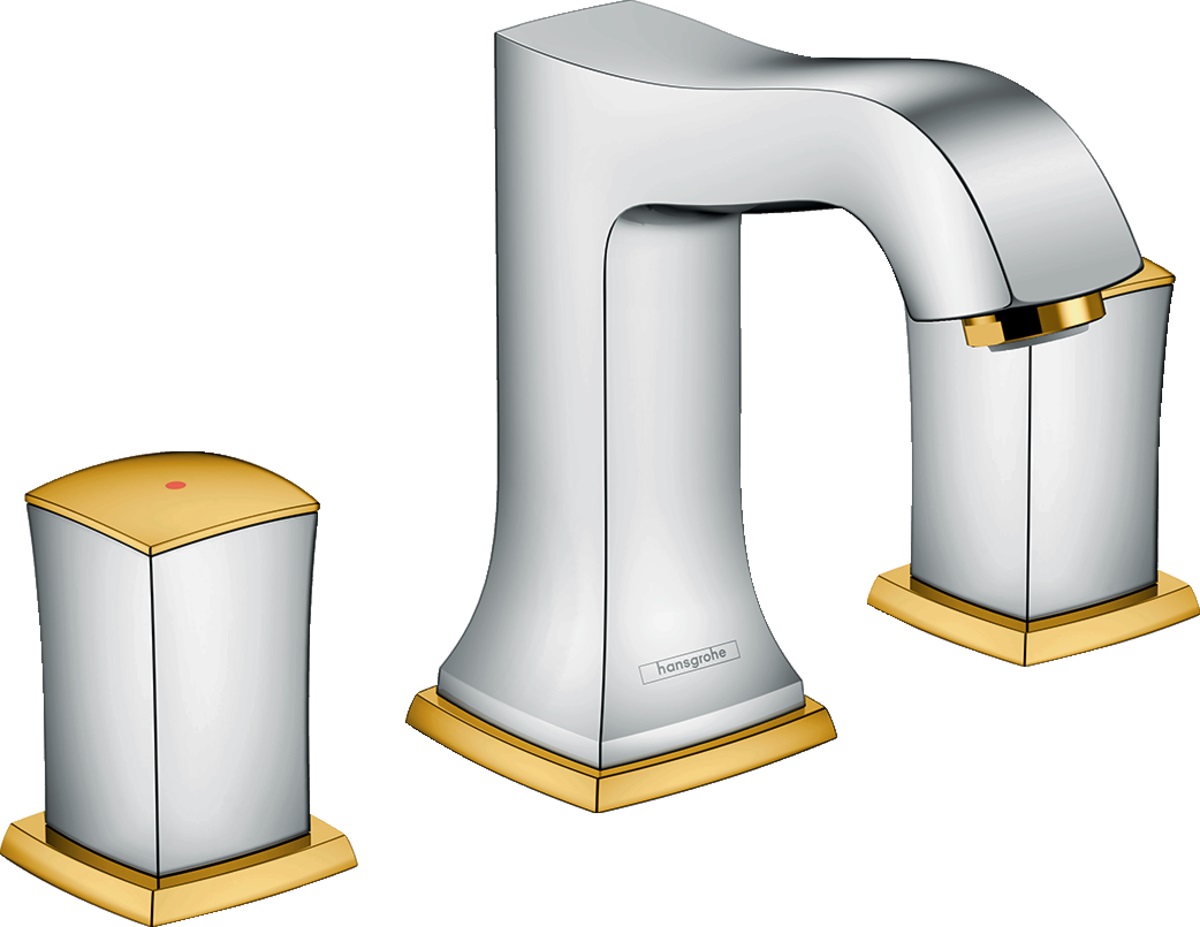 Hansgrohe Metropol Classic mitigeur de lavabo sur pied chrome-doré 31304090