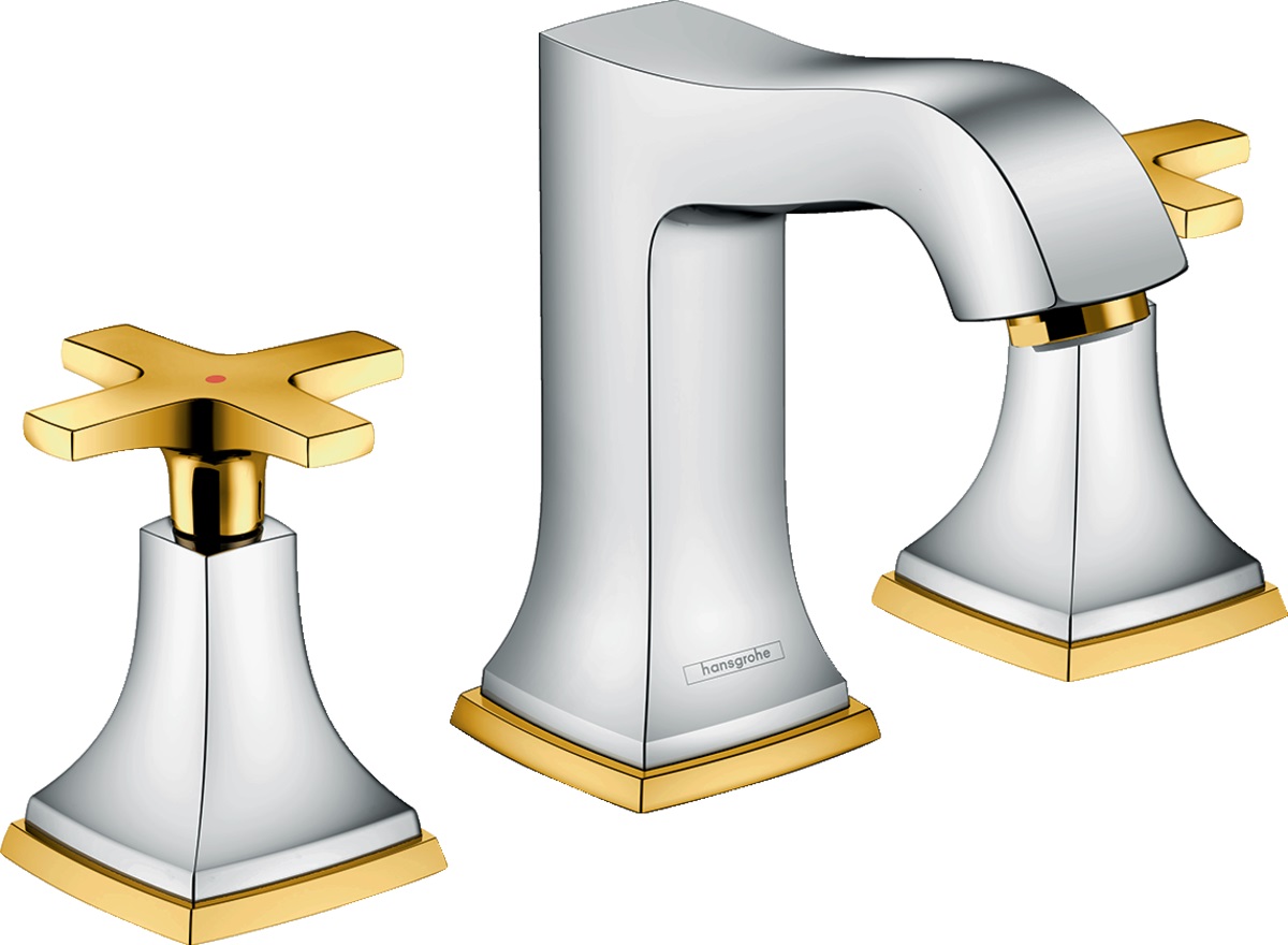 Hansgrohe Metropol Classic mitigeur de lavabo sur pied chrome-doré 31306090