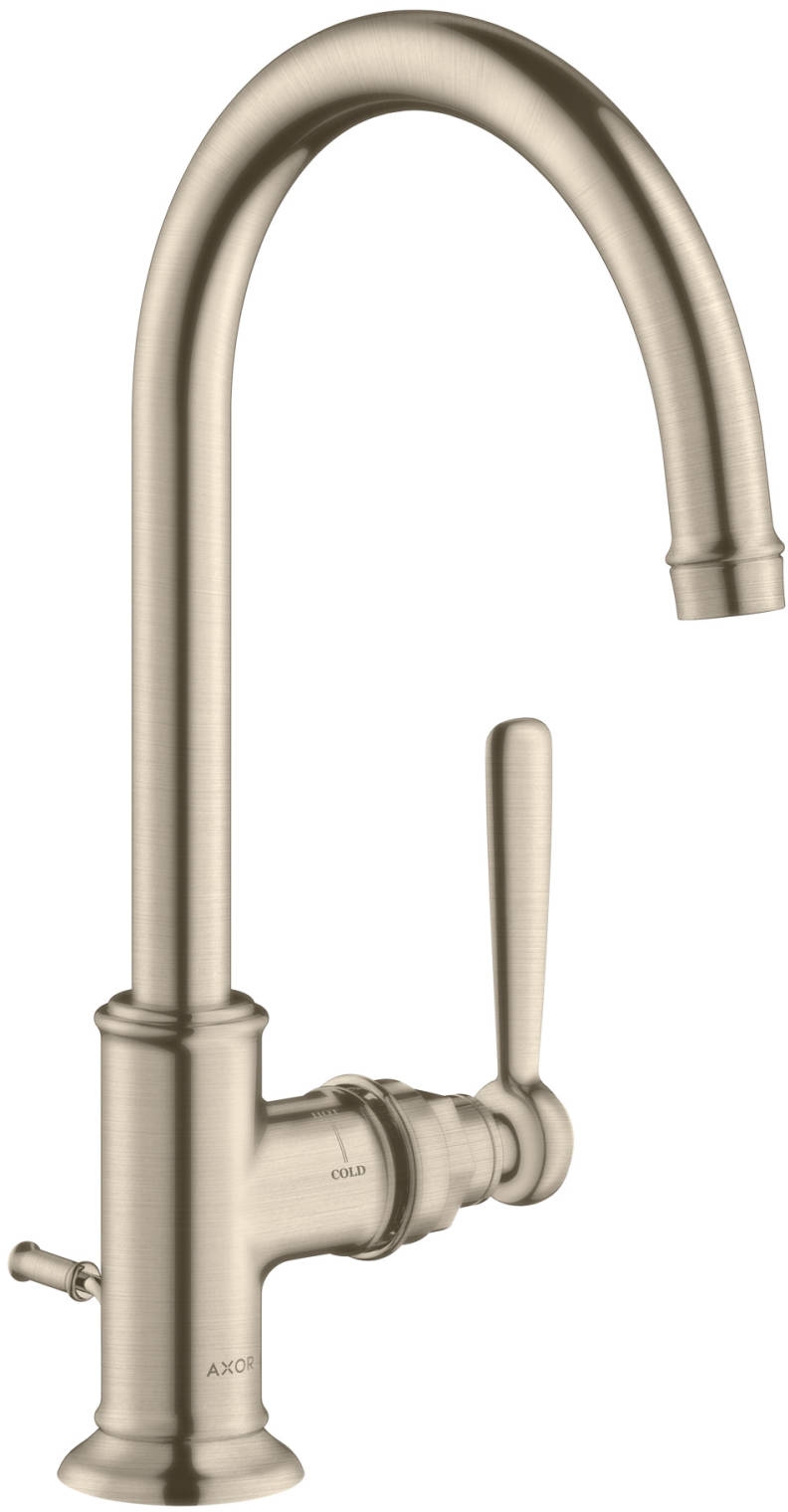 Axor Montreux mitigeur de lavabo sur pied nickel 16517820