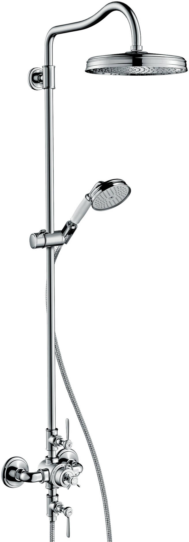 Axor Montreux ensemble de douche mural avec thermostat chrome 16572000
