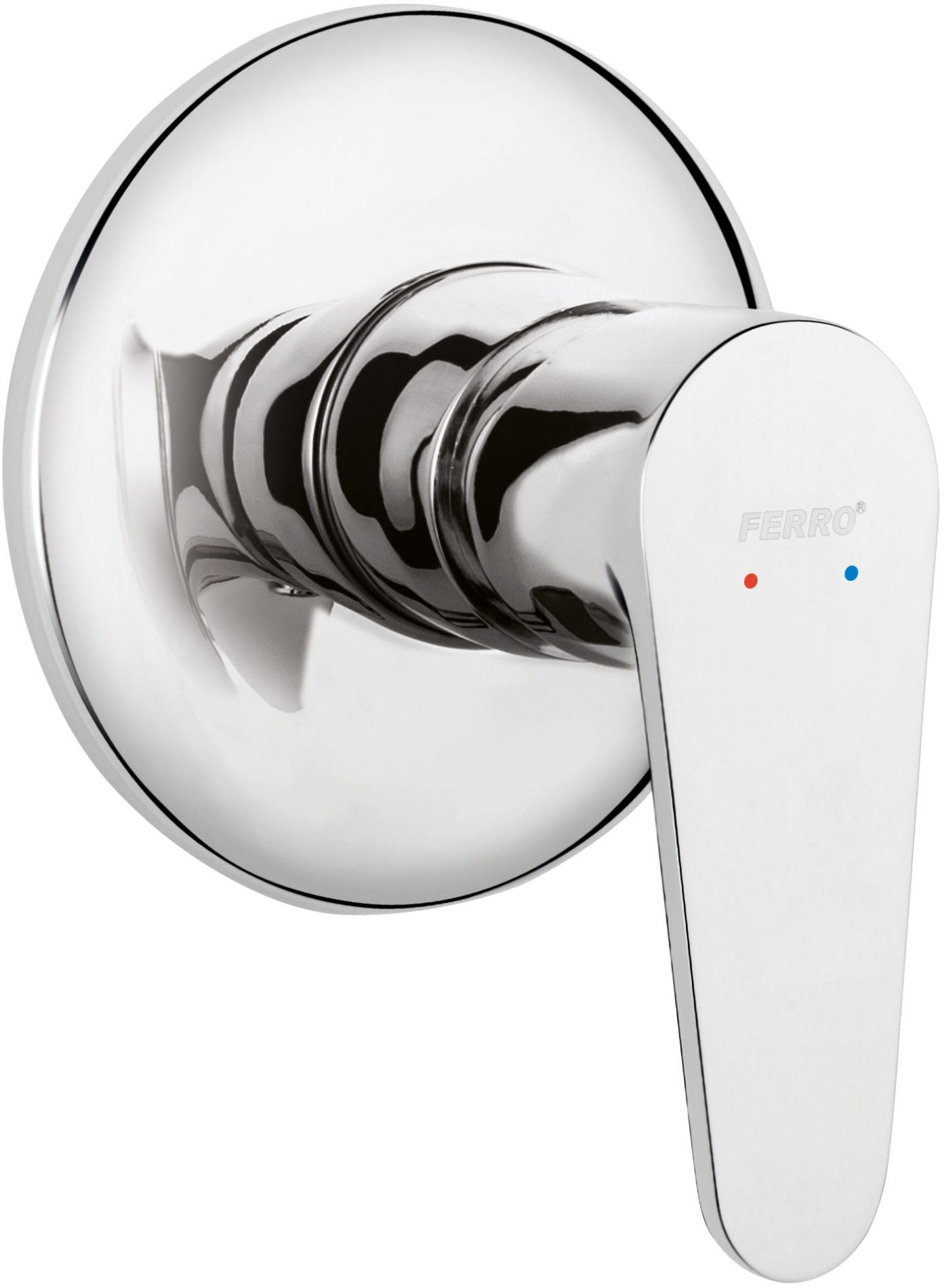 Ferro Algeo mitigeur de douche encastrée chrome BAG7PA