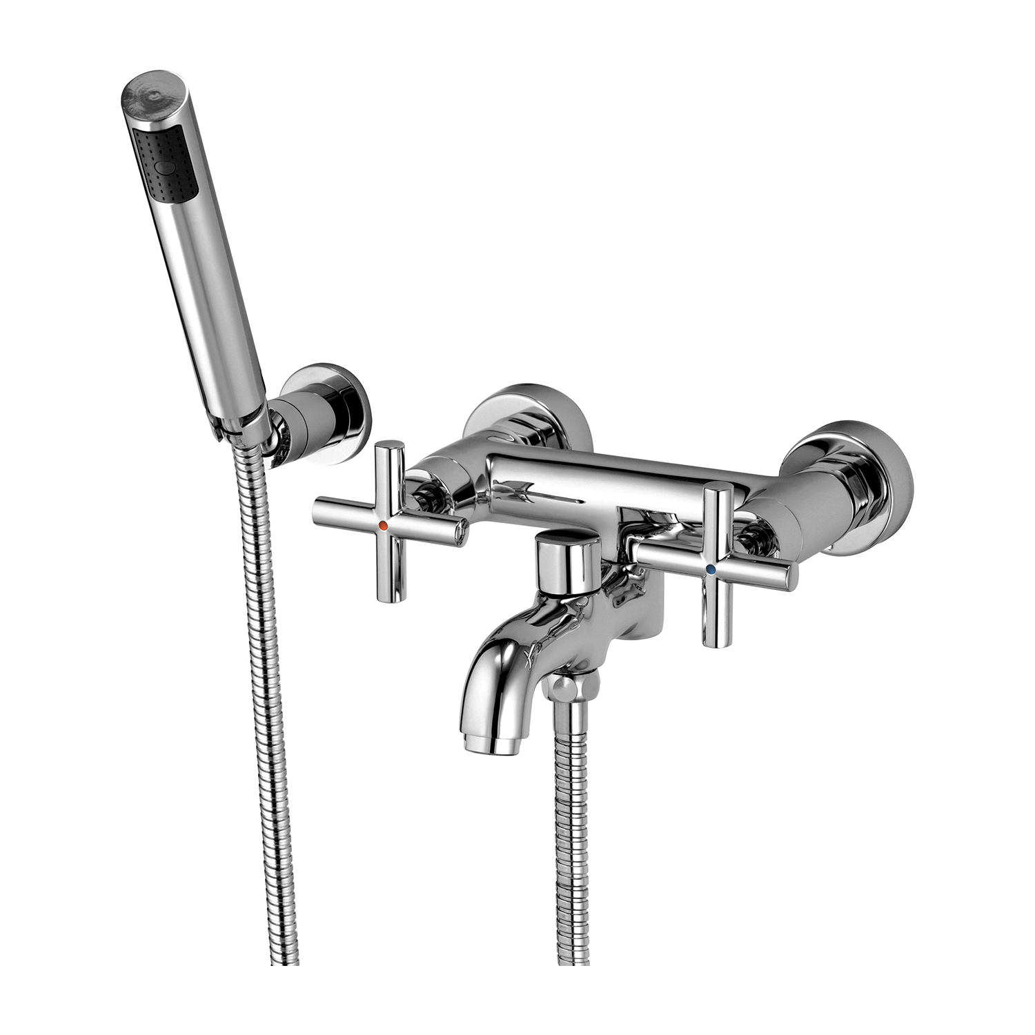 Omnires Modern mitigeur bain-douche murale chrome C304CR