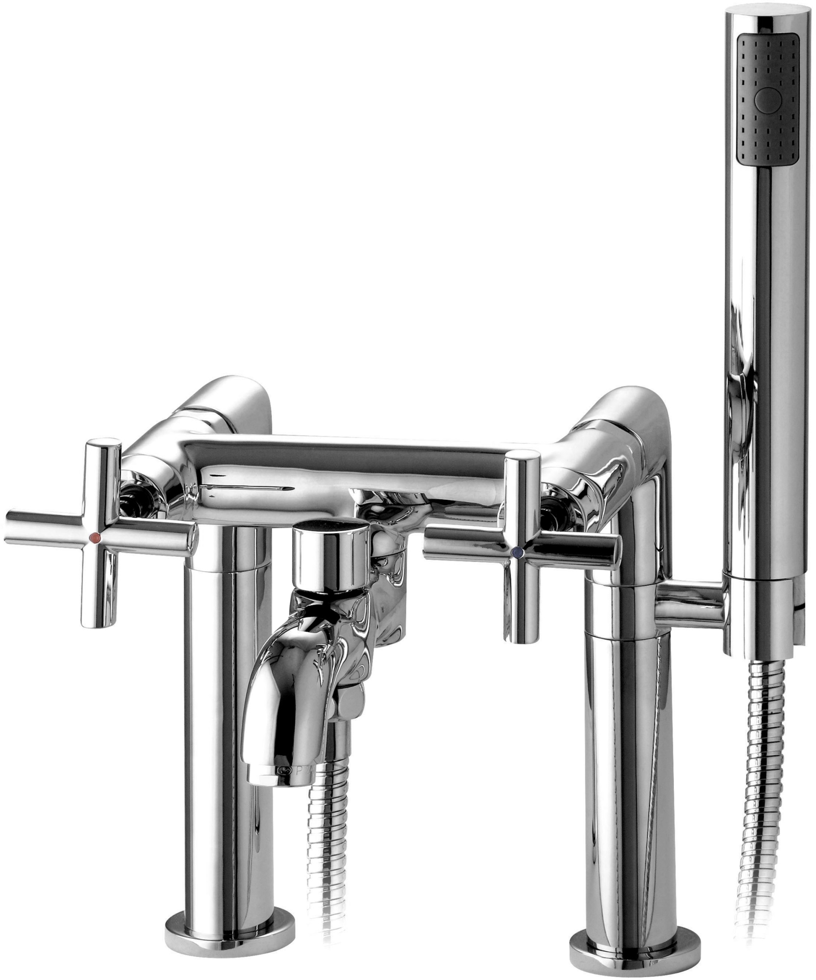 Omnires Modern mitigeur bain-douche pour baignoire chrome C304-HCR