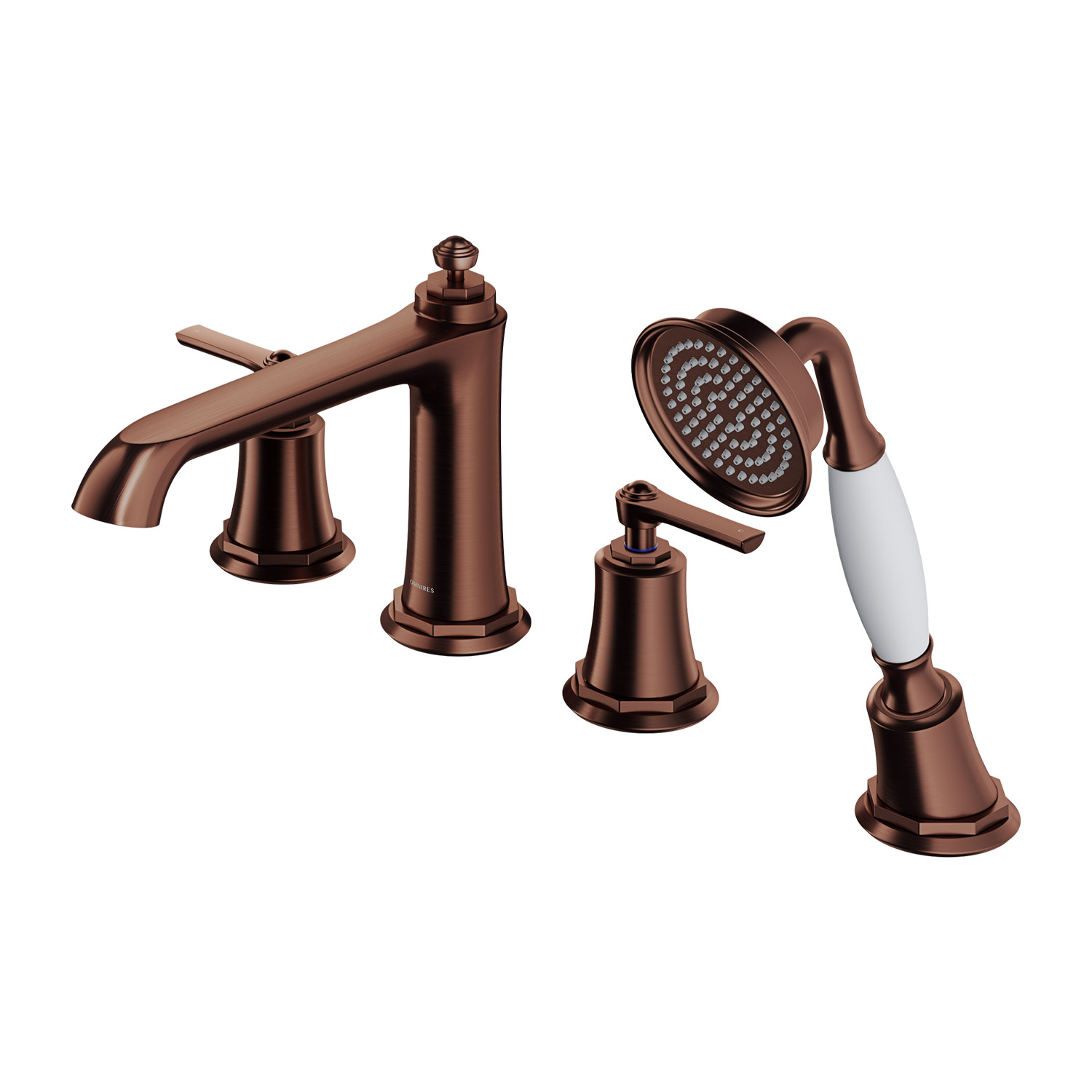 Omnires Armance mitigeur bain-douche pour baignoire cuivre AM5232ORB