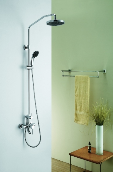 Blue Water Denver ensemble de douche mural chrome DEN-ZWPN.500C