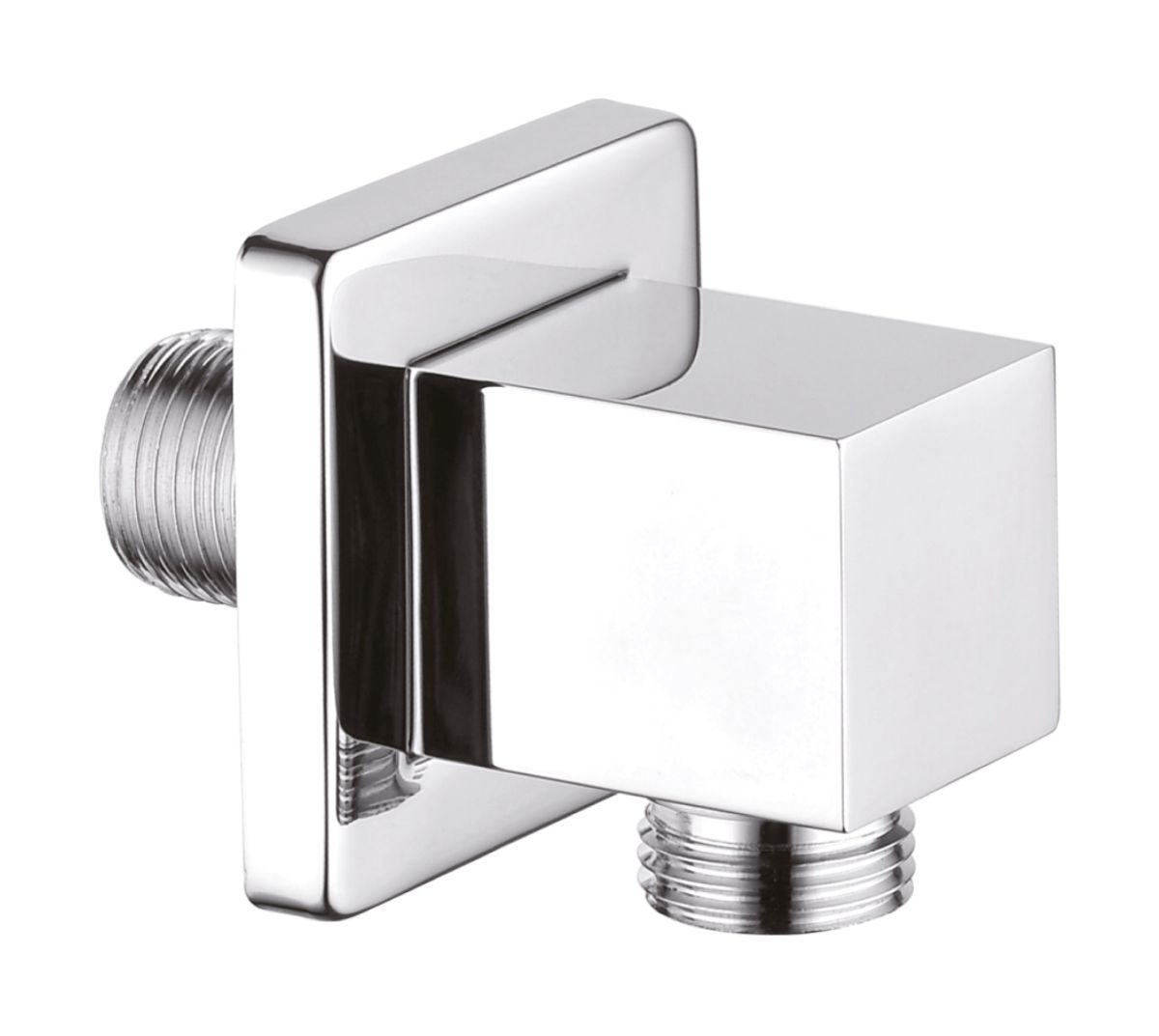 Invena raccord coudé chrome SC-P1-037