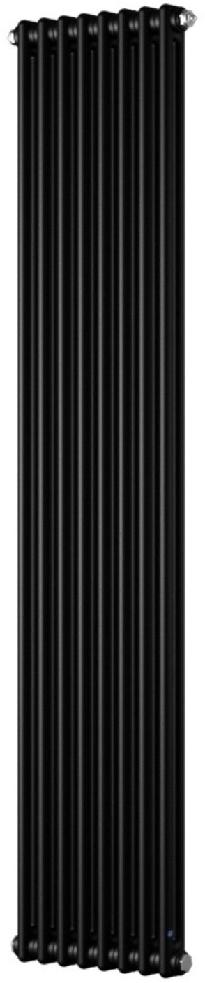 Instal Projekt Tubus 2 radiateur décoratif 179.3x47 cm podłączenie inférieur noir TUB2-180/10D50C31