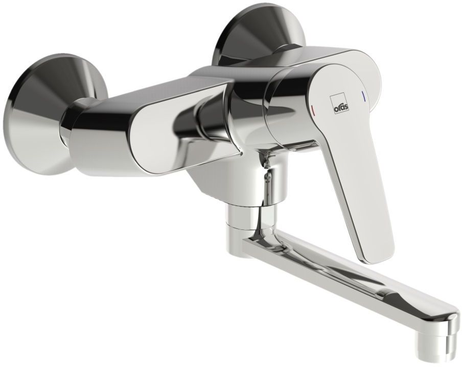 Oras Saga mitigeur de lavabo murale chrome 3915Y