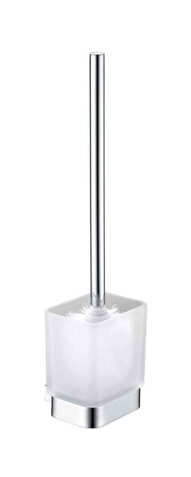 Stella Oslo brosse wc à visser chrome-verre 02.431