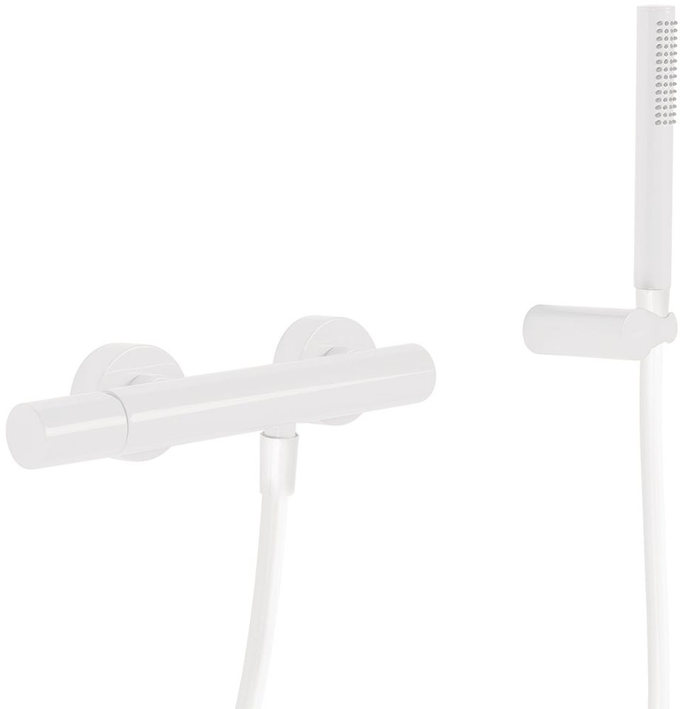 Tres Study Exclusive mitigeur de douche murale blanc 261.167.01.BM