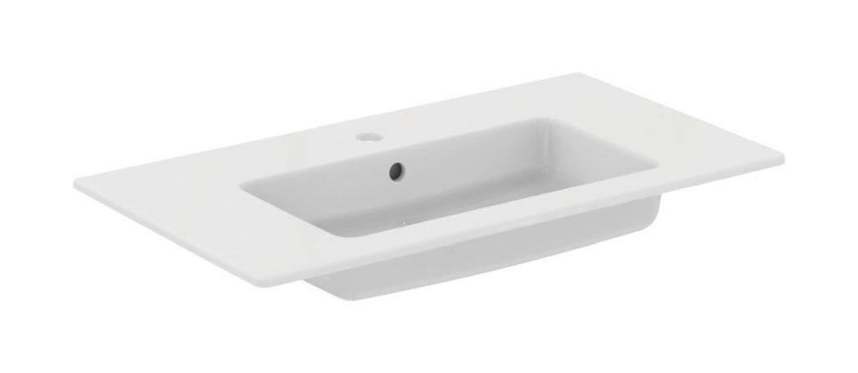 Ideal Standard Tempo lavabo 81.5x45 cm rectangulaire de meuble blanc E066901