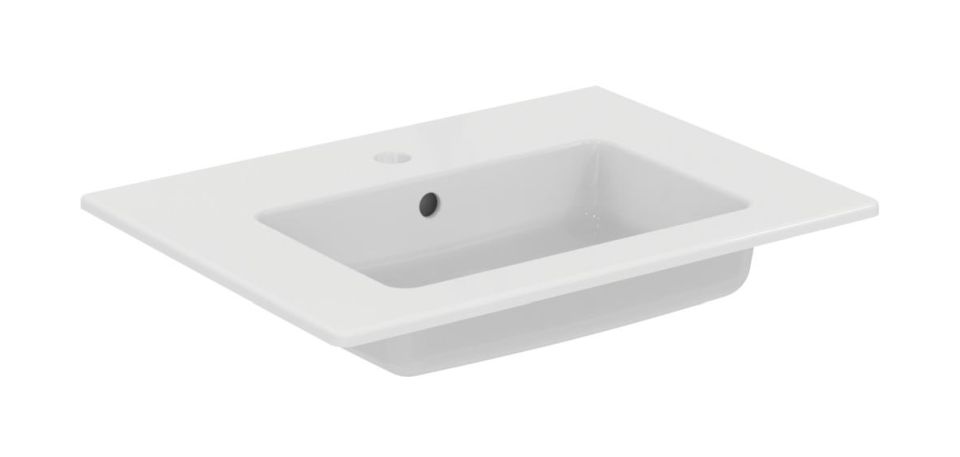 Ideal Standard Tempo lavabo 61x45 cm rectangulaire de meuble blanc E066801
