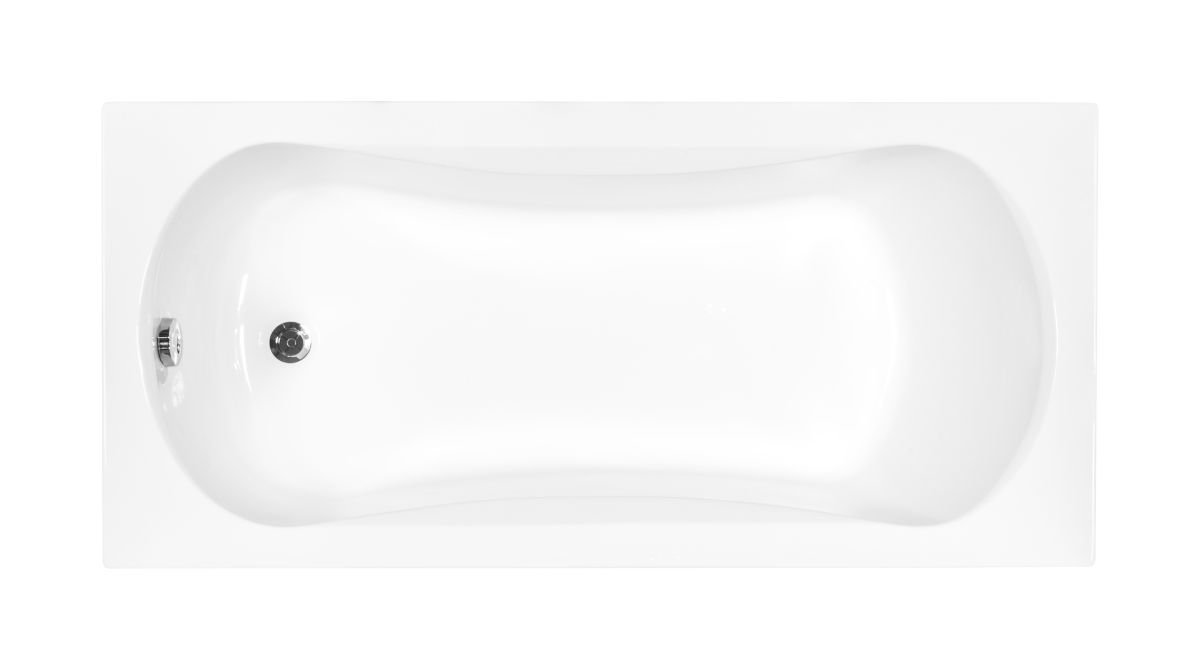 Besco Aria baignoire rectangulaire 130x70 cm blanc #WAA-130-PA