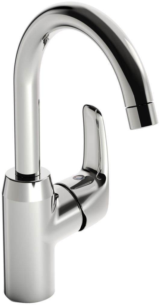 Oras Safira mitigeur de lavabo sur pied chrome 1007F