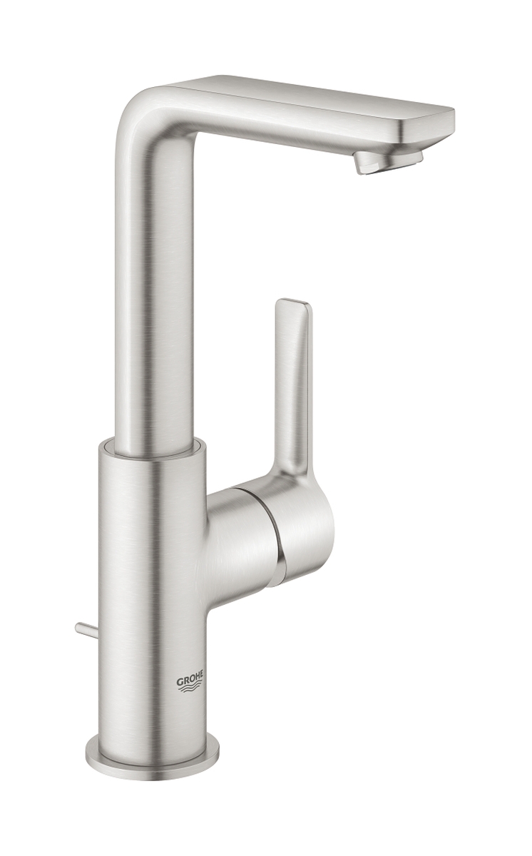 Grohe Lineare mitigeur de lavabo sur pied SuperSteel 23296DC1