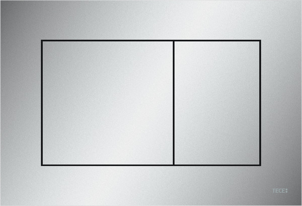 Tece Now bouton de chasse d'eau pour WC chrome mat 9240402