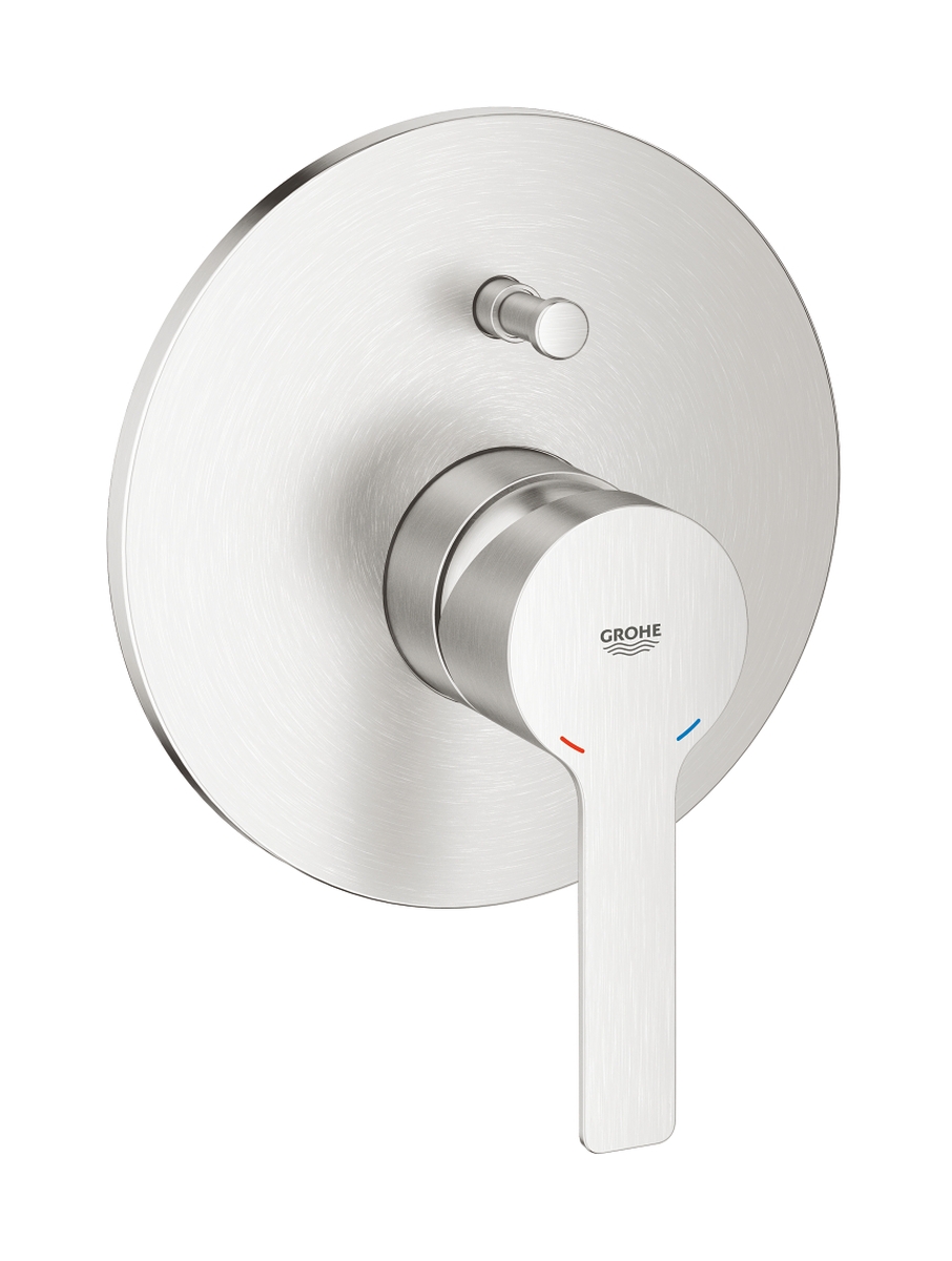 Grohe Lineare mitigeur bain-douche encastrée SuperSteel 19297DC1