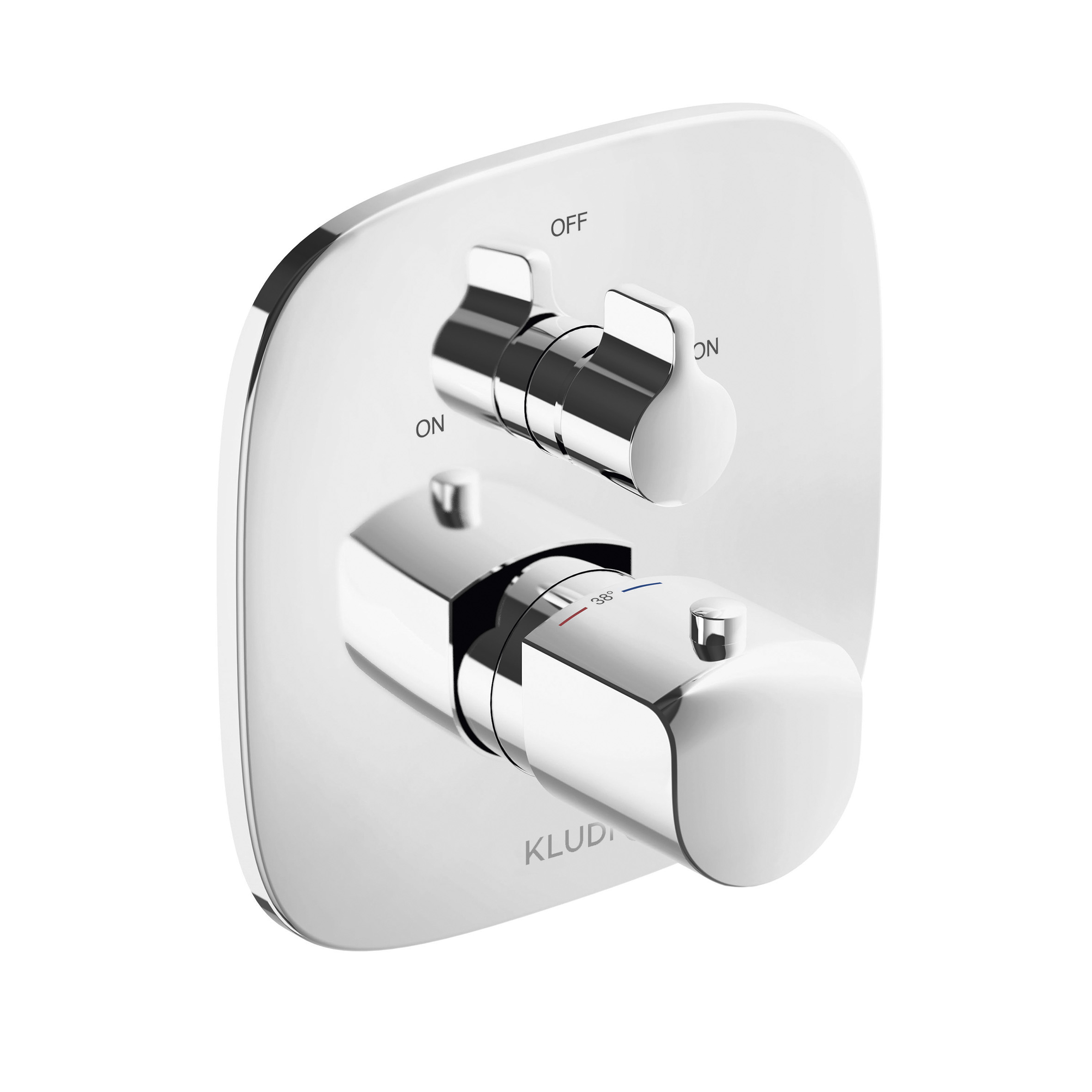 Kludi Ameo mitigeur bain-douche encastrée oui chrome 418300575