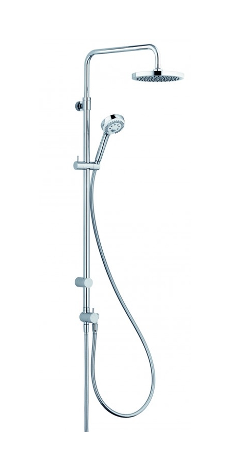 Kludi Dual Shower System ensemble de douche mural chrome 6809105-00