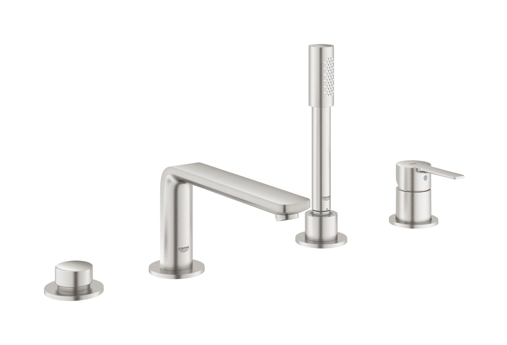 Grohe Lineare mitigeur bain-douche pour baignoire SuperSteel 19577DC1