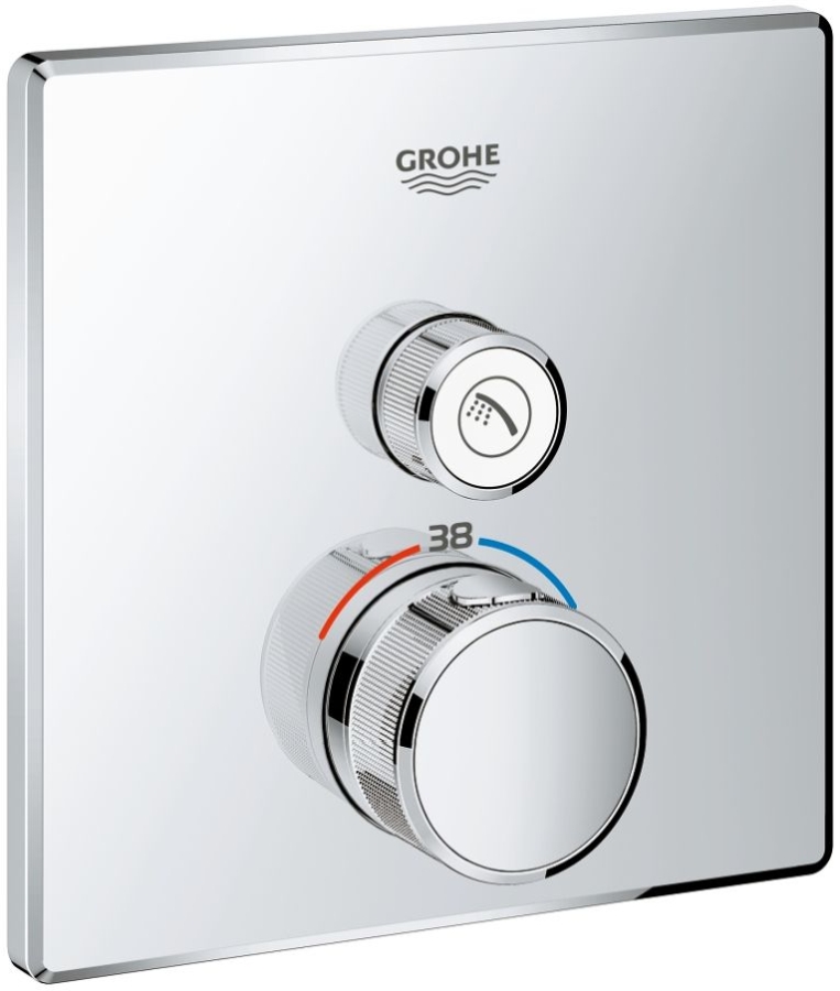 Grohe Grohtherm SmartControl mitigeur de douche encastrée oui StarLight Chrome 29123000