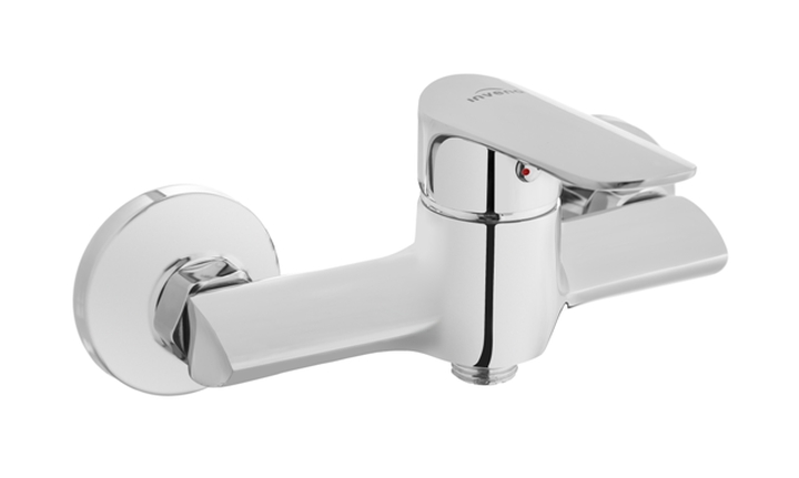 Invena Esla mitigeur de douche murale chrome BN-94-001