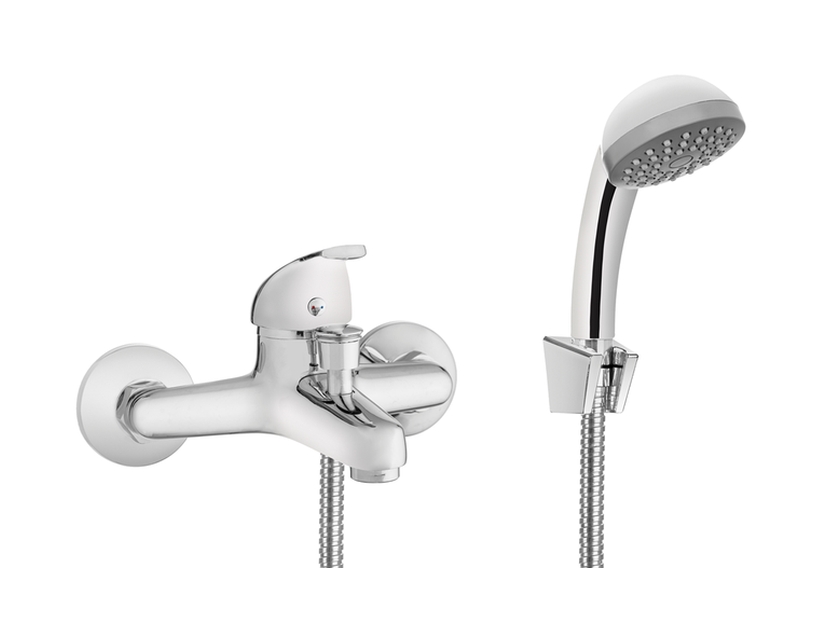 Invena Perea mitigeur bain-douche murale chrome BW-05-001