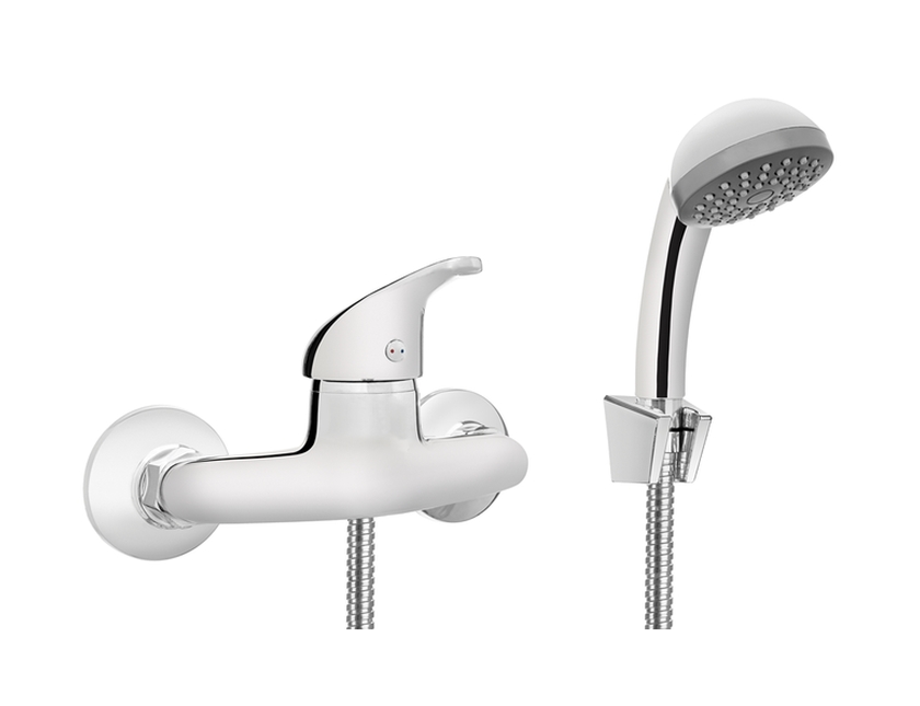 Invena Perea mitigeur de douche murale chrome BN-05-001