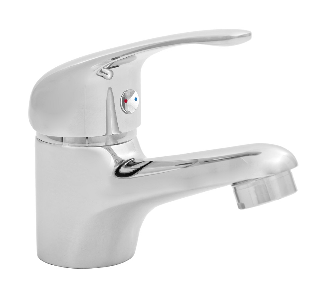 Invena Mitris mitigeur de lavabo sur pied chrome BU-79-001