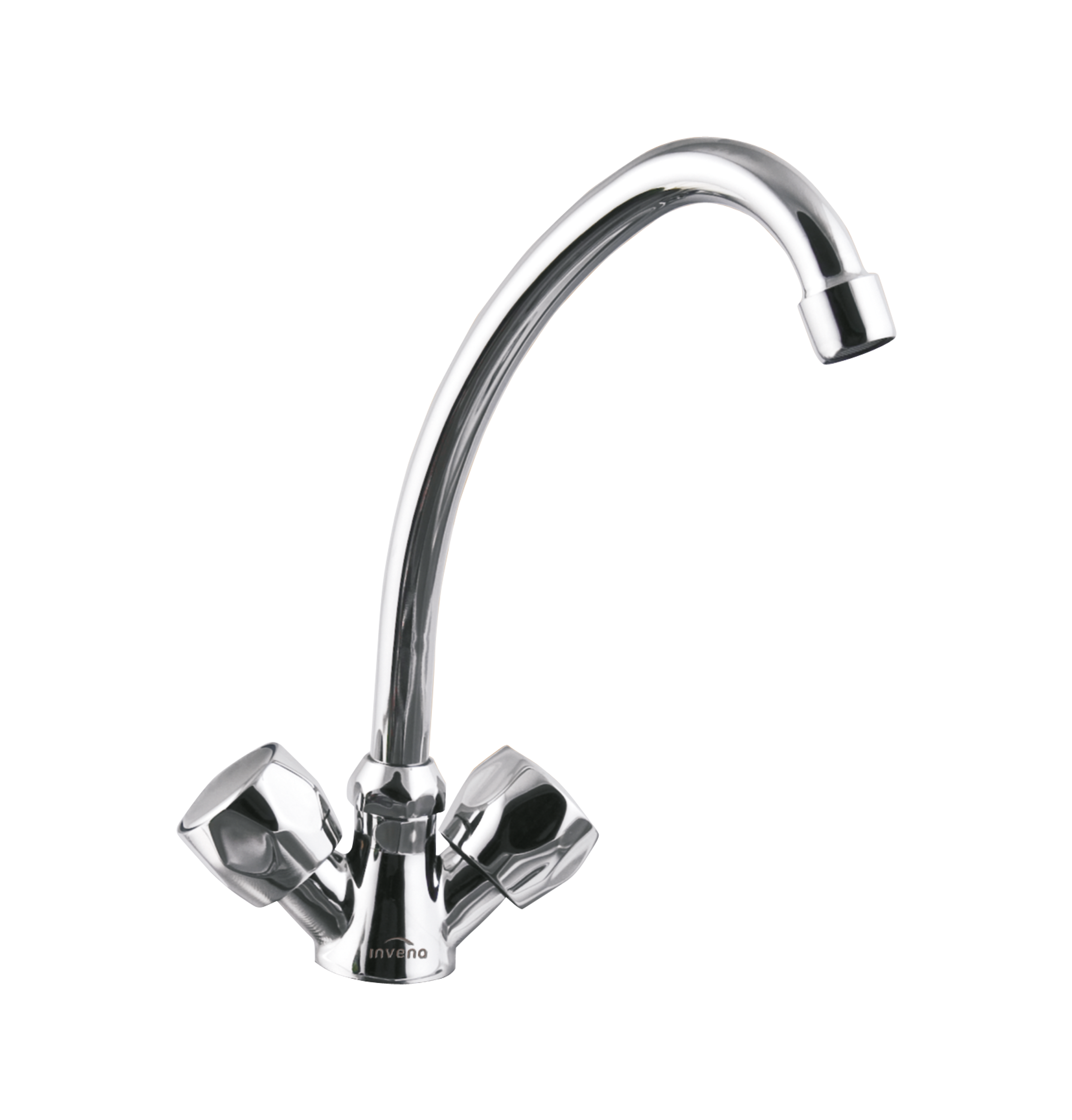Invena Modena mitigeur de cuisine sur pied chrome BZ-11-F0S