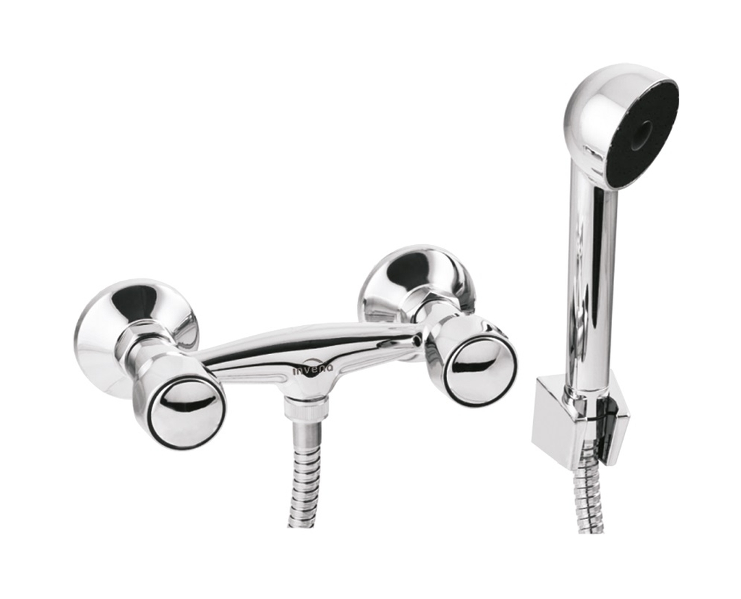 Invena Modena mitigeur de douche murale chrome BN-11-F0S