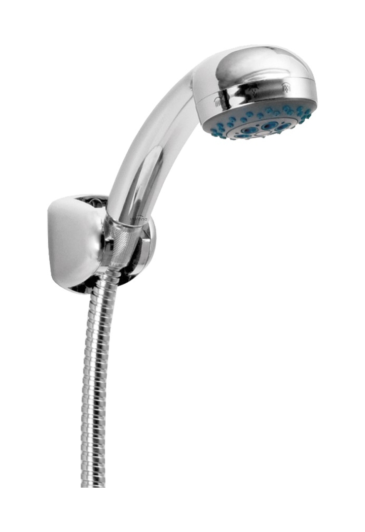 Invena Klio ensemble de douche mural chrome AU-20-M01