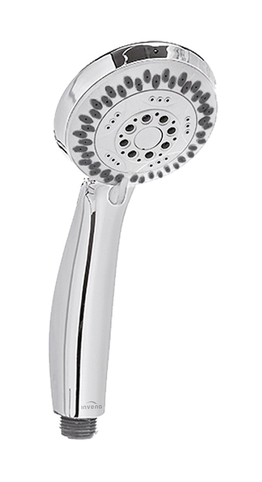 Invena Esla pommeau de douche chrome-blanc AS-94-001