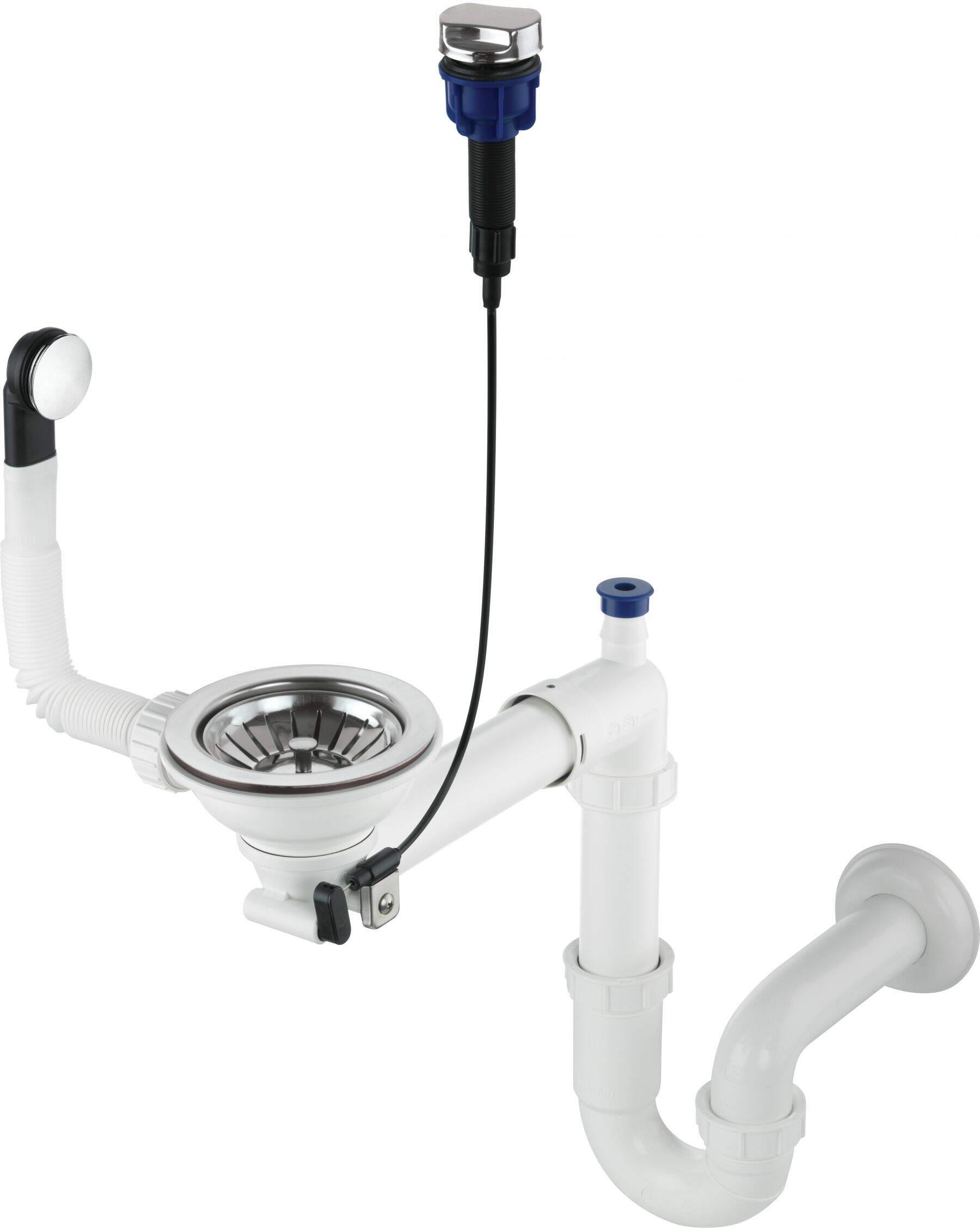 Deante Space Saver siphon pour éviers en granit ZXY_9972