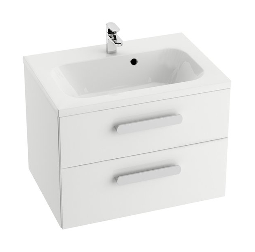 Ravak Chrome armoire 80x49x50 cm sous-lavabo suspendu blanc X000000922