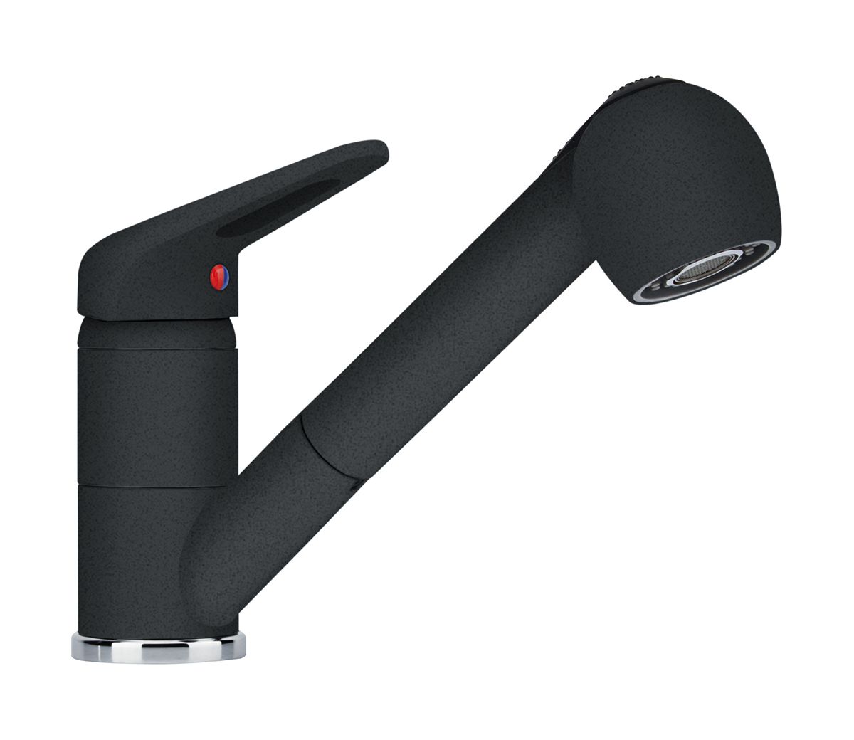 Franke Prince II mitigeur de cuisine sur pied noir 115.0470.675