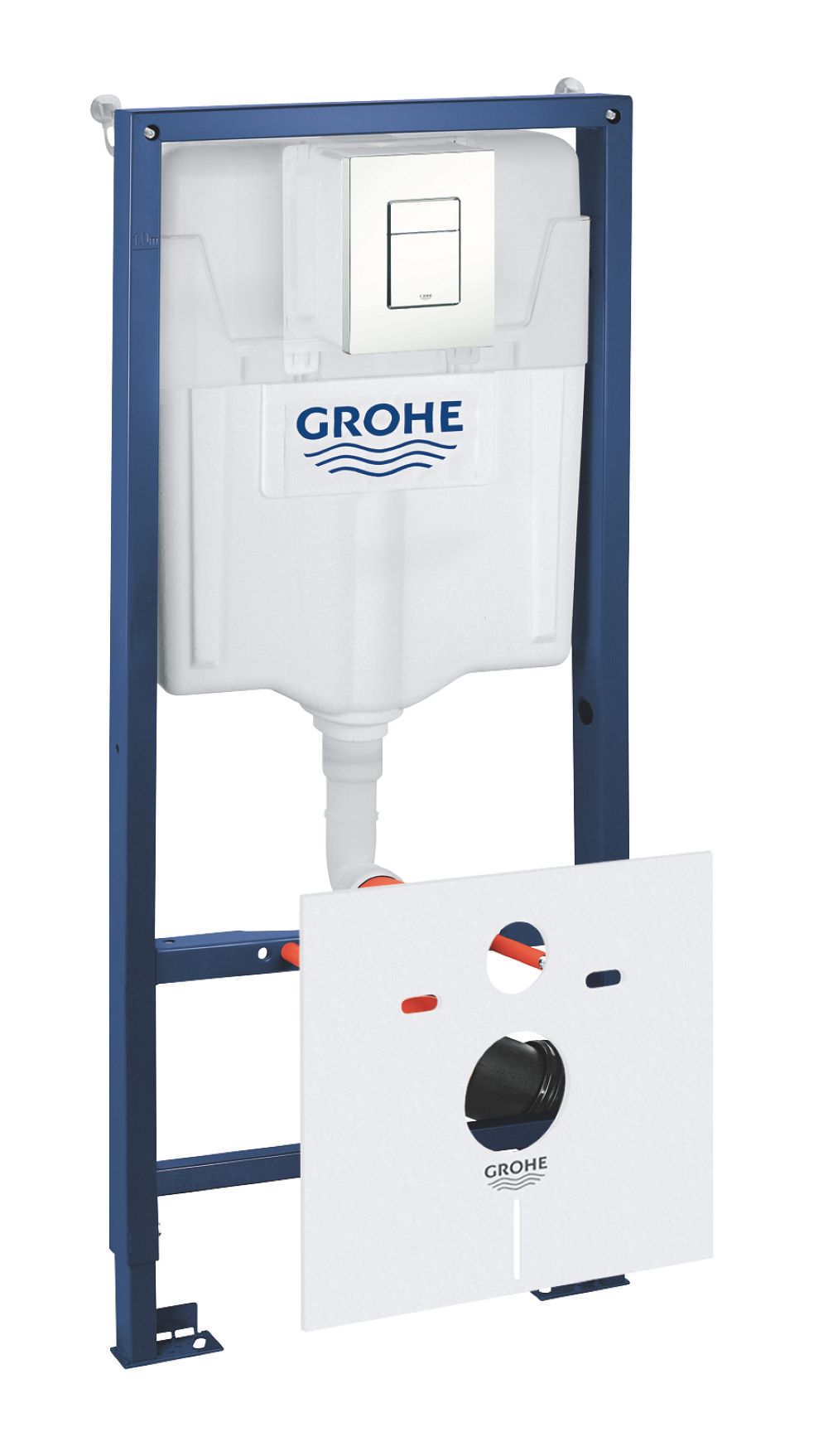 Grohe Rapid SL châssis encastré avec bouton de chasse d'eau pour cuvette suspendue 39448000