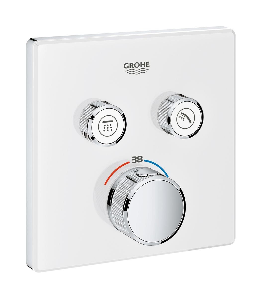 Grohe Grohtherm SmartControl mitigeur bain-douche encastrée oui blanc 29156LS0