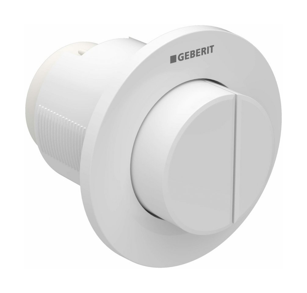 Geberit Typ 01 bouton de chasse d'eau pour WC blanc 116.045.11.1
