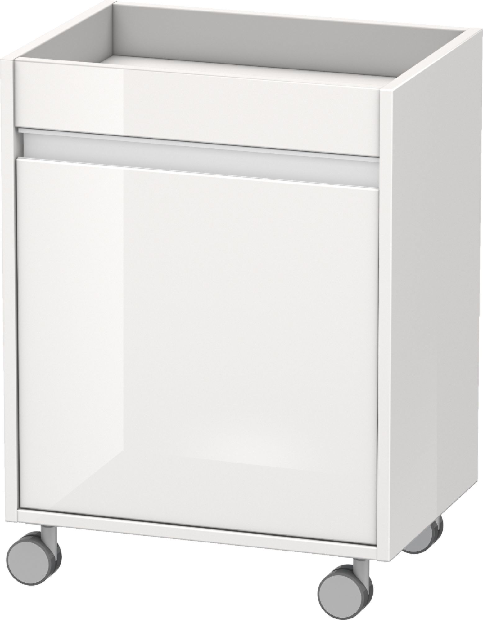 Duravit Ketho armoire 50x36x67 cm latérale sur pied blanc KT2530R2222
