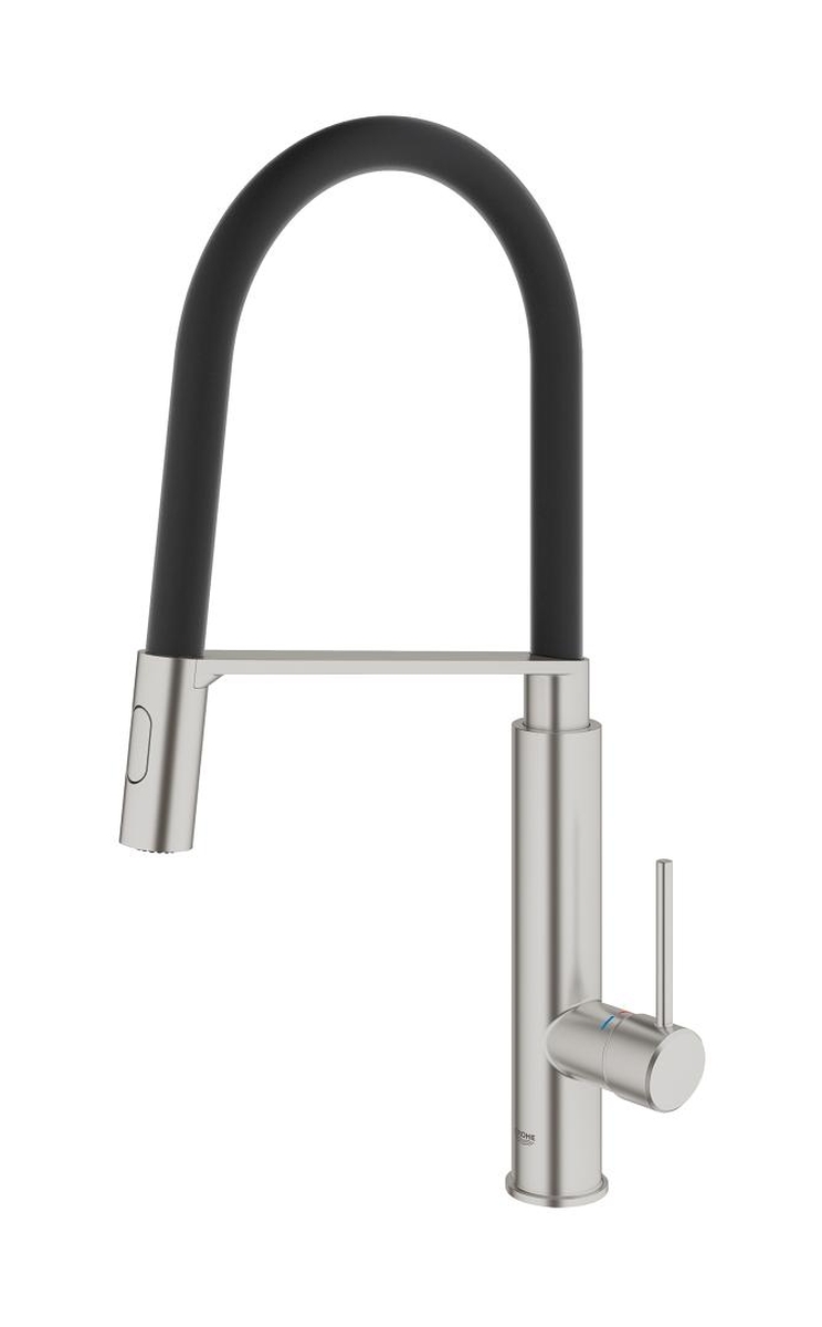 Grohe Concetto mitigeur de cuisine sur pied SuperSteel 31491DC0