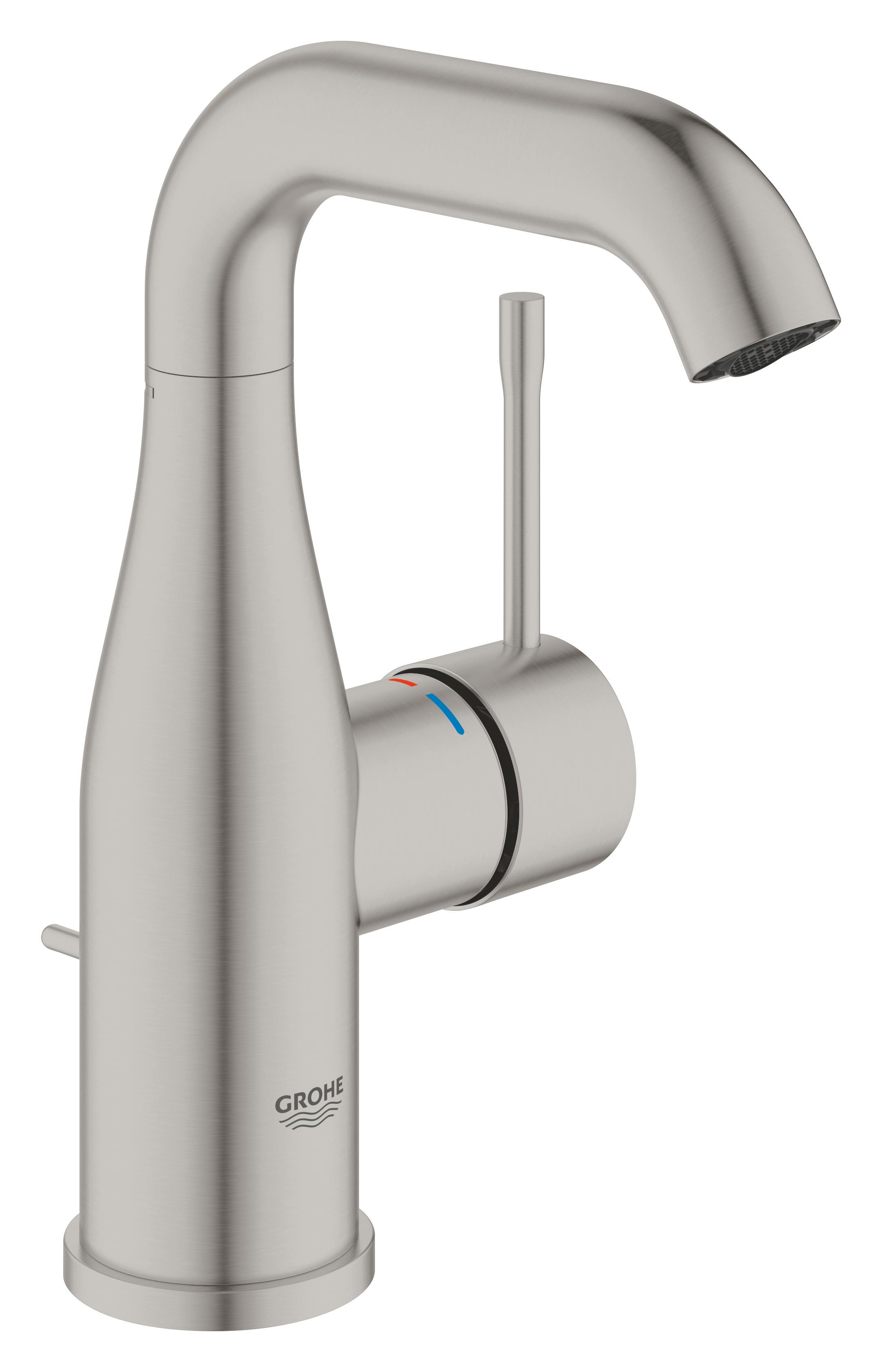 Grohe Essence mitigeur de lavabo sur pied acier 23462DC1
