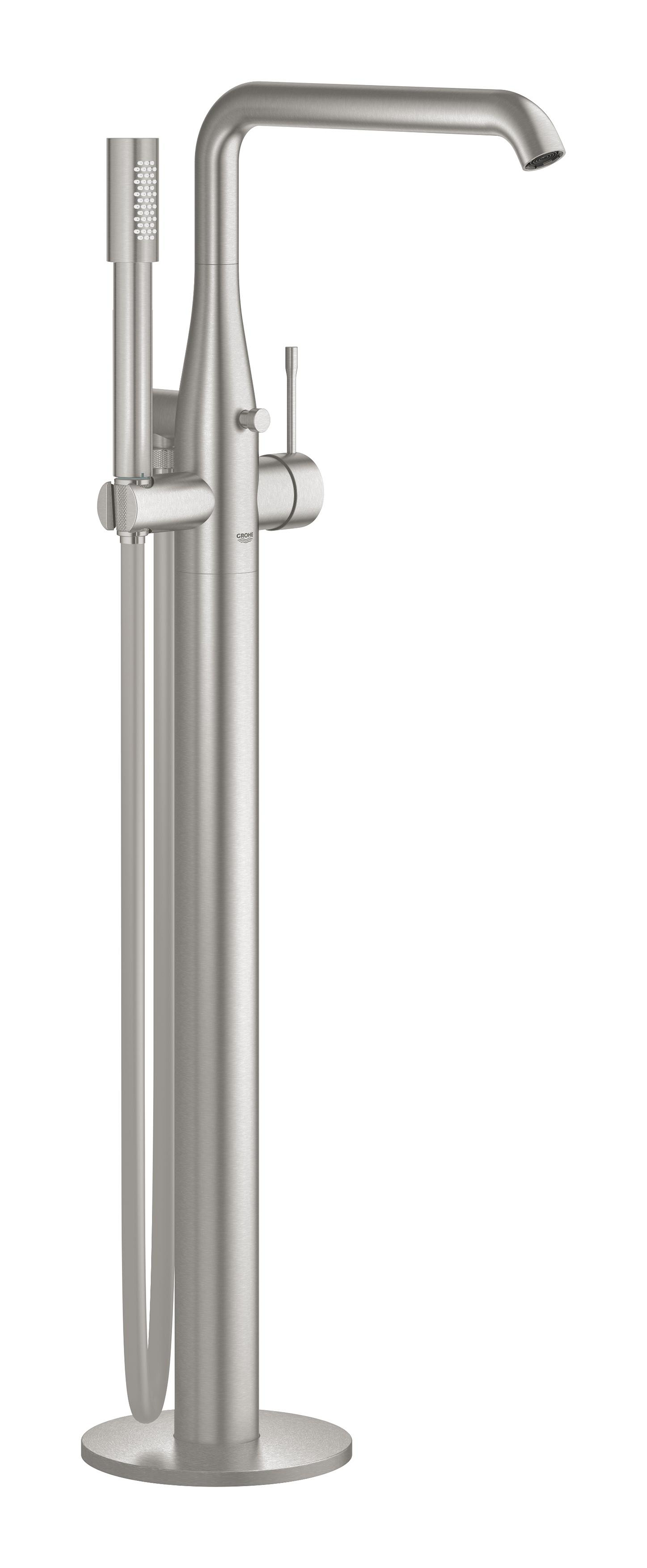 Grohe Essence mitigeur bain-douche autoportante SuperSteel 23491DC1
