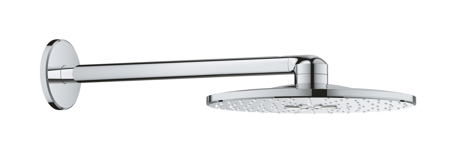 Grohe Rainshower douche à effet de pluie 31x31 cm ronde StarLight Chrome 26475000