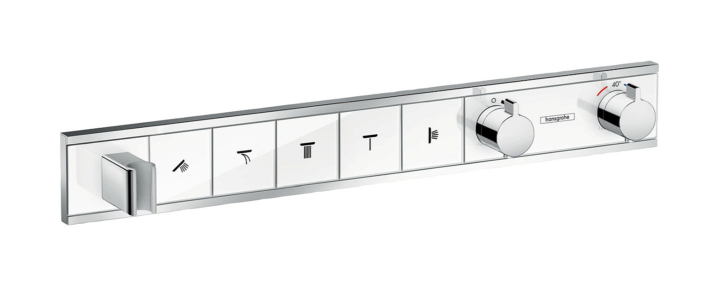 Hansgrohe RainSelect mitigeur bain-douche encastrée oui chrome-blanc 15358400