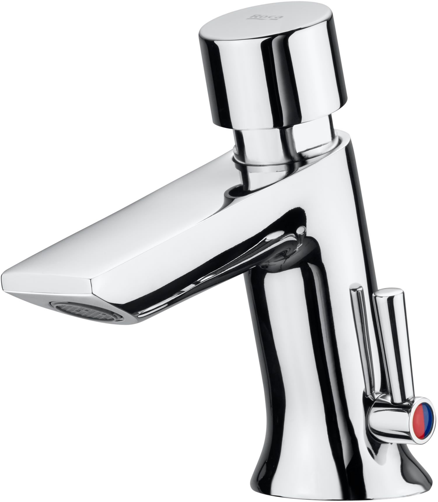 Roca Instant mitigeur de lavabo sur pied pression chrome A5A3177C00